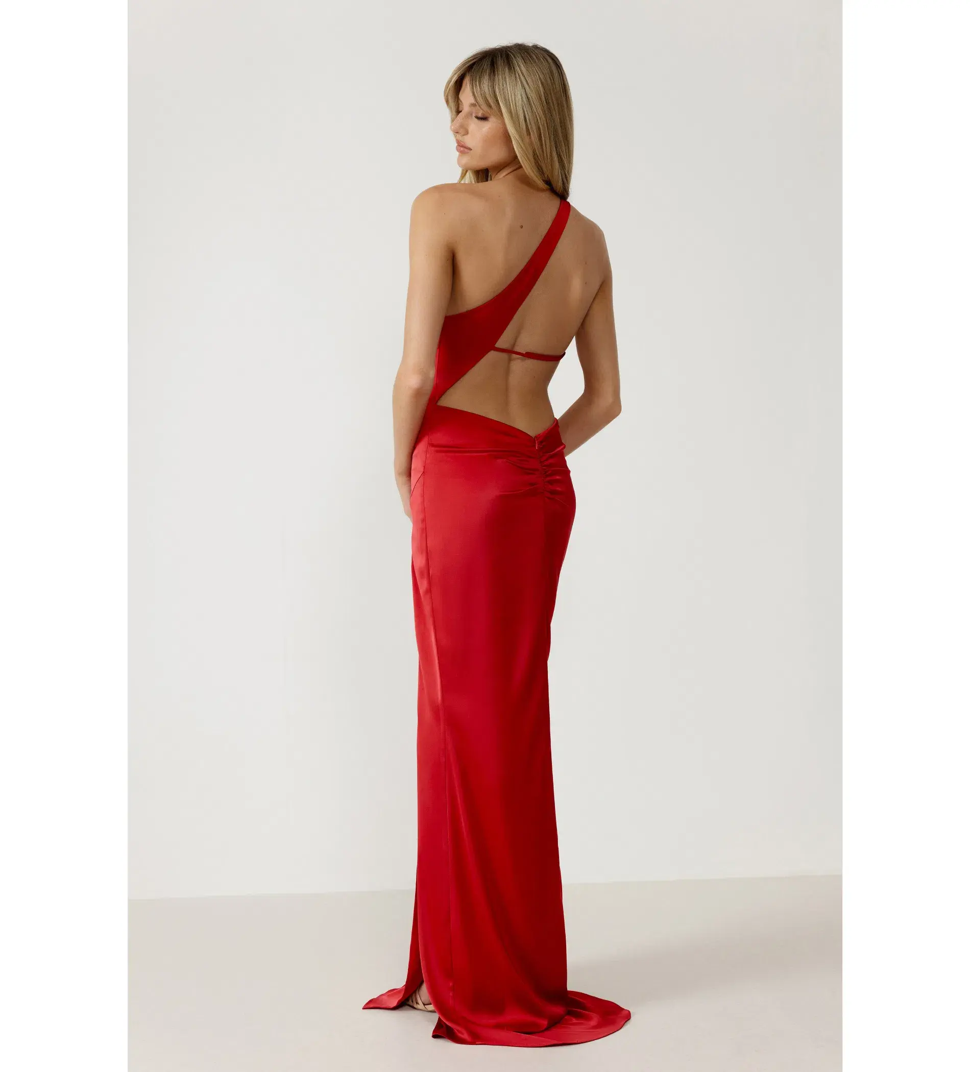 Lexi Natalya Dress Deep Red Size 12 - Image 2