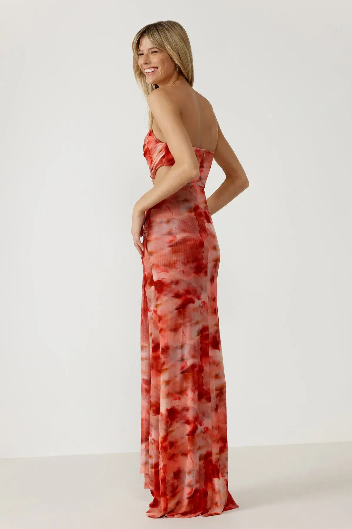 Lexi Fleur Dress Print Size 8  - Image 4