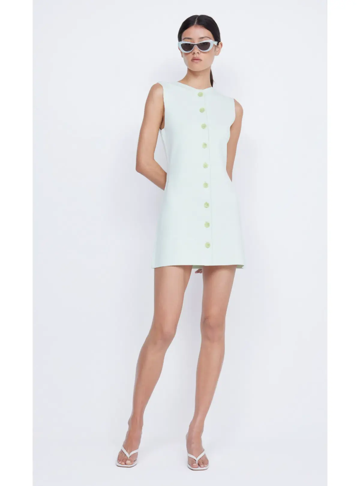 Bec & Bridge Ilora Knit Mini Dress in Mint Size S / AU 8 - Image 1