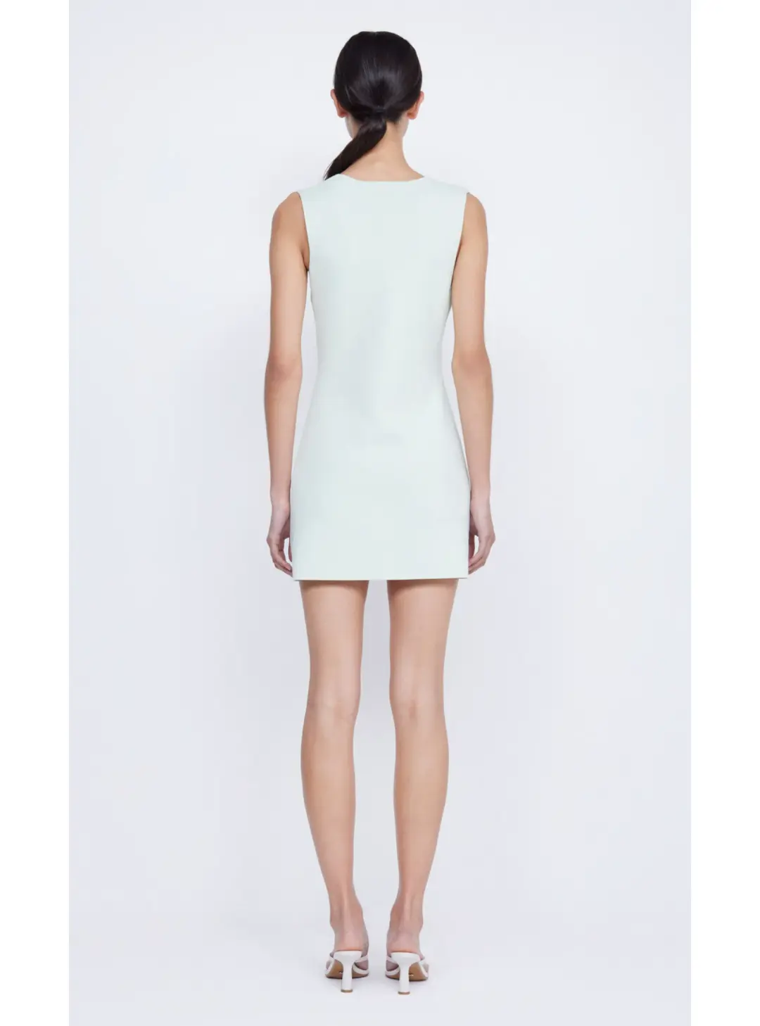 Bec & Bridge Ilora Knit Mini Dress in Mint Size S / AU 8 for rent on The Volte - main image