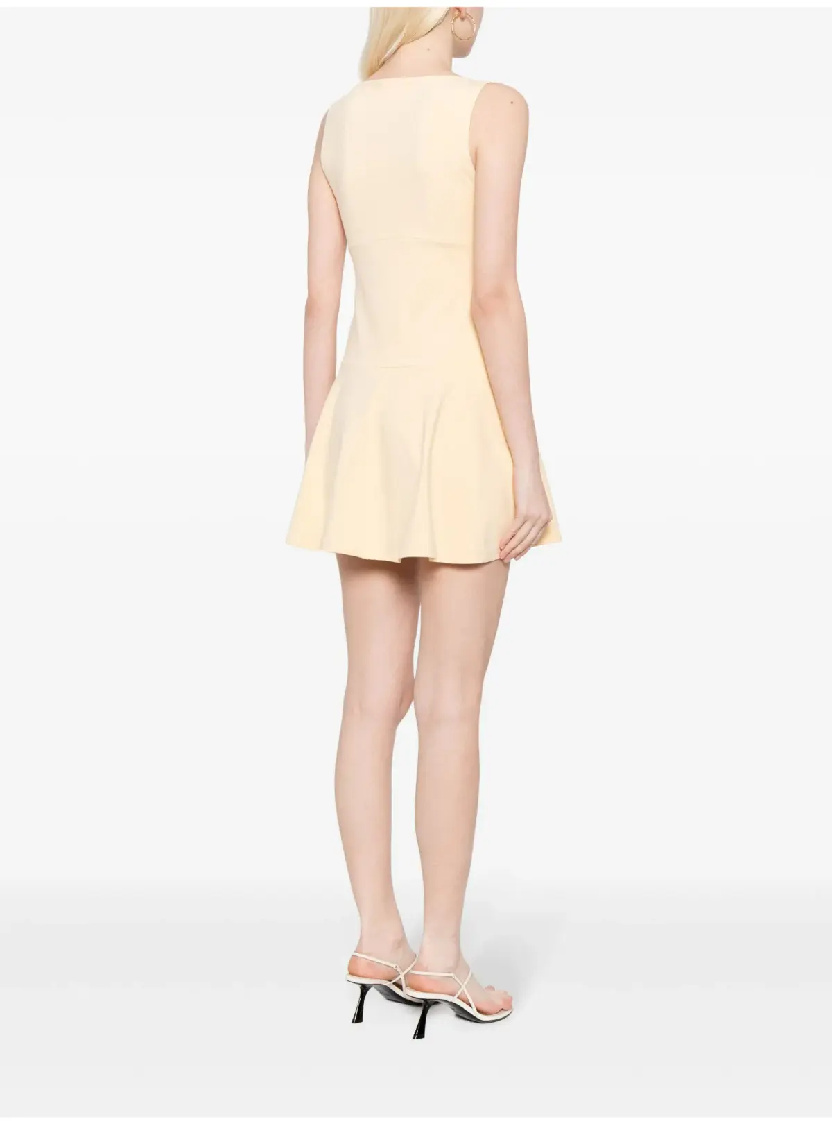 Mayve Knit Mini Dress Yellow Size XS / AU 8 - Image 2