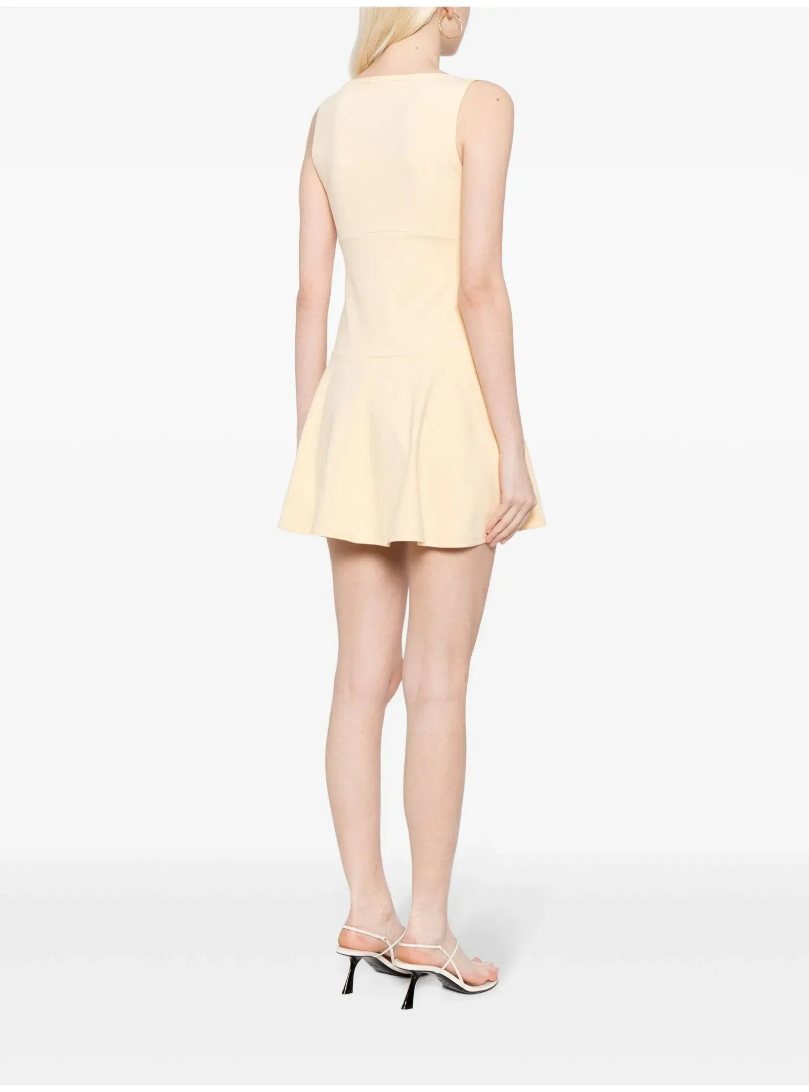 Mayve Knit Mini Dress Yellow Size XS / AU 8 - Image 2
