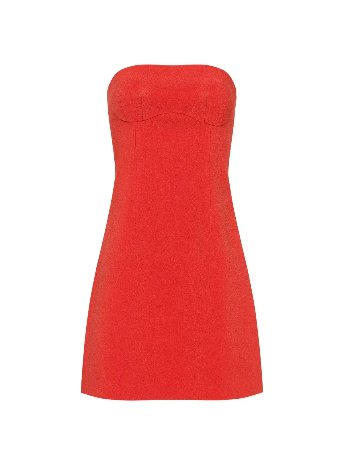 Sir the Label Spoerri Sculpted Mini Dress in Red Size 1 / AU 8 - Image 5