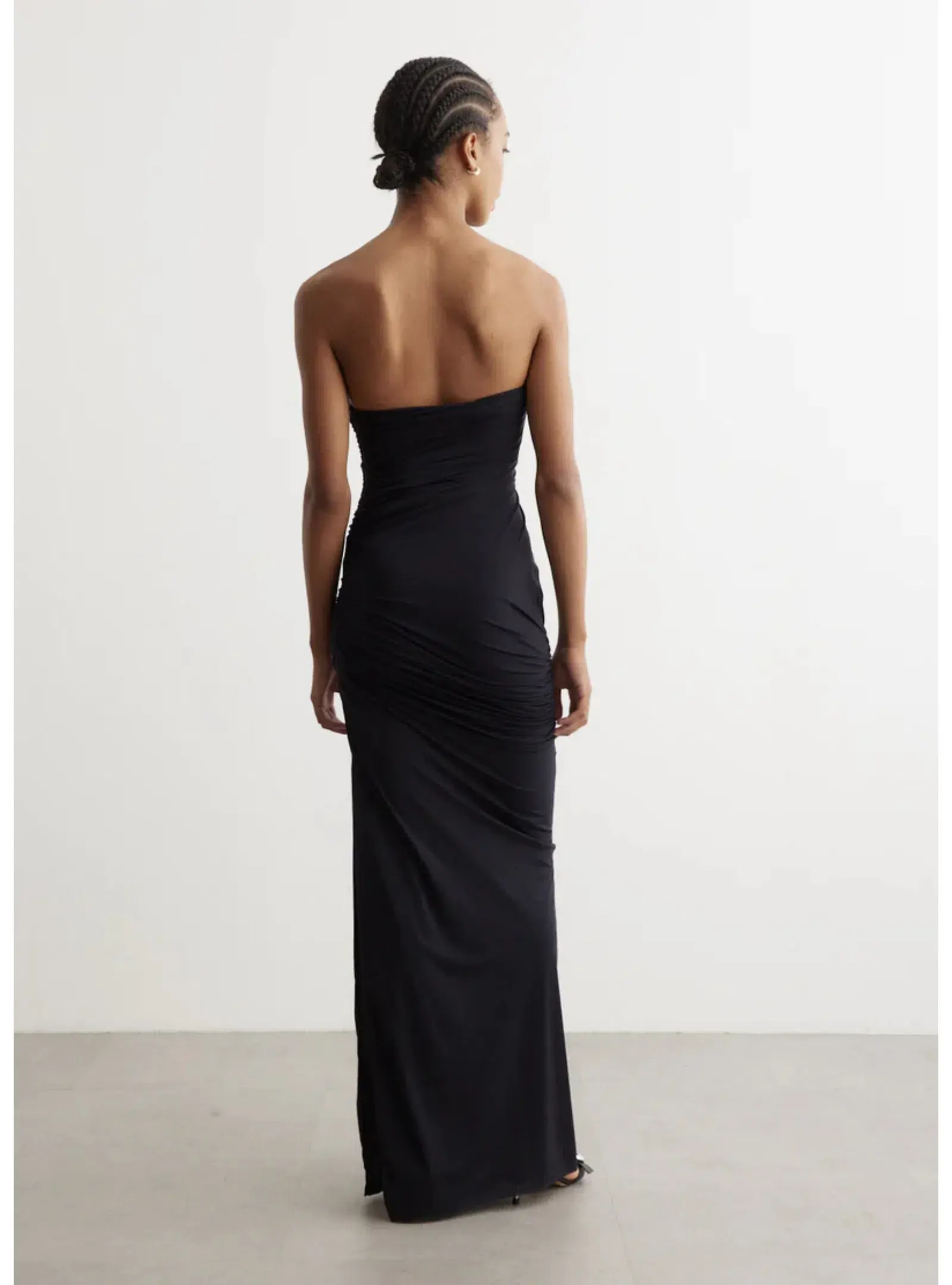 Christopher Esber Encompassed Loop Bodice Dress Black Size AU 6 - Image 4