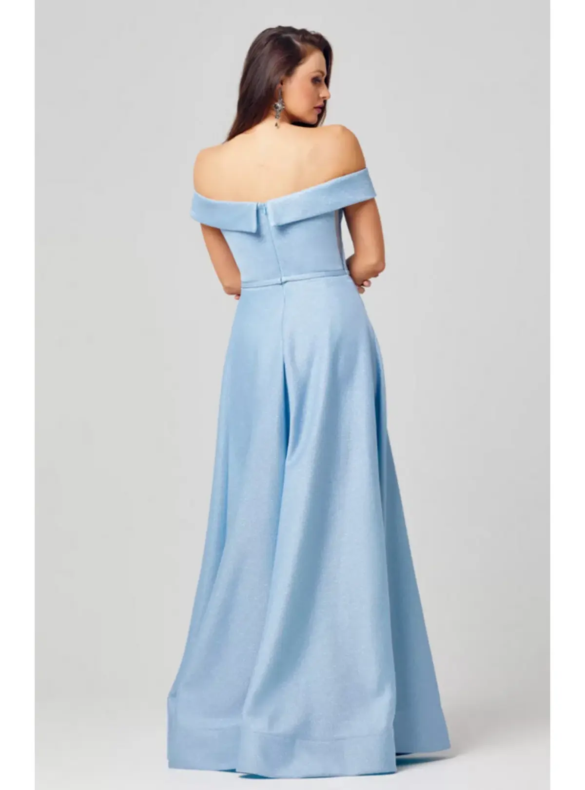 Tania Olsen Ella PO386 Floor Length Light Blue Size AU 12 - Image 3