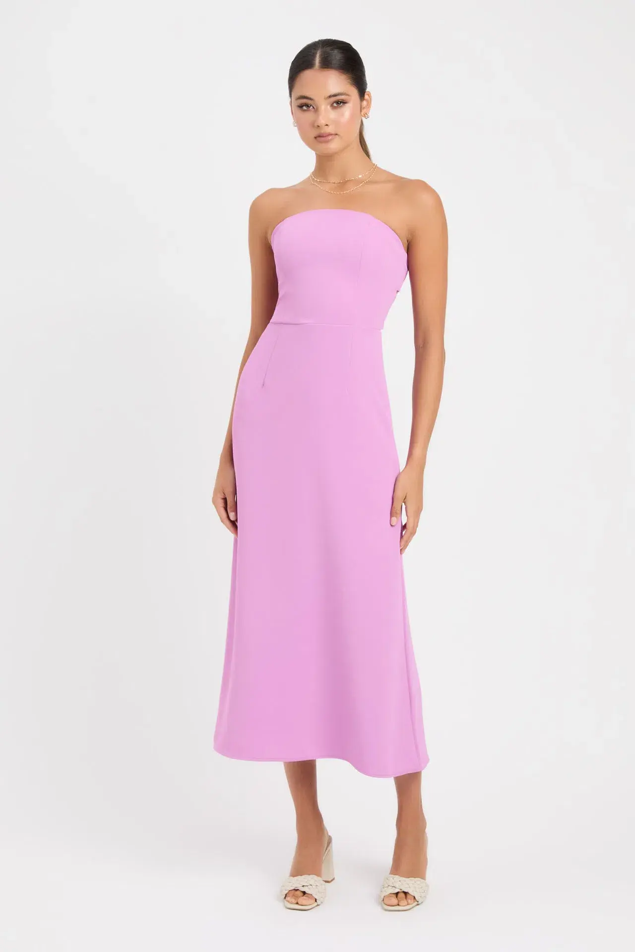 Kookai Alpha Strapless Dress Violet Size 34 / AU 6 - Image 1