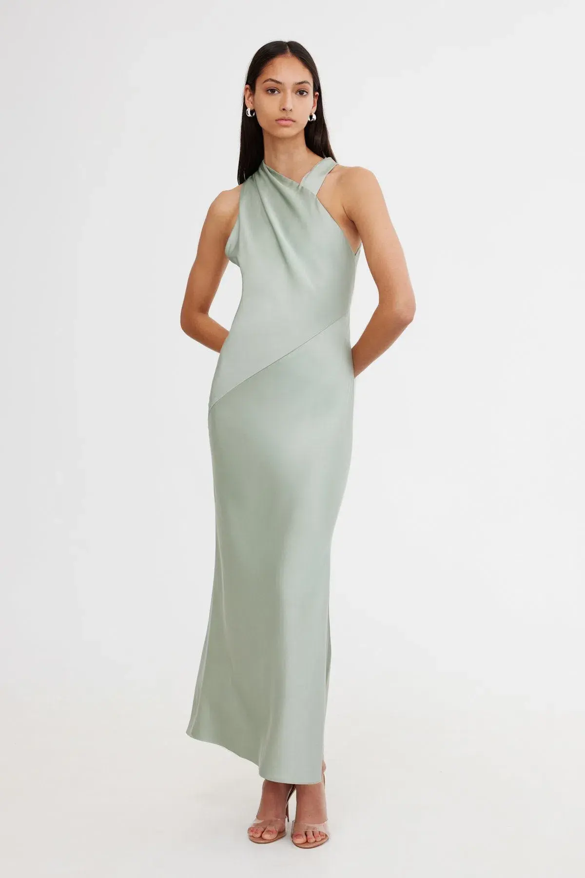 Significant Other Annabel Dress Sage Size 6 - Image 1