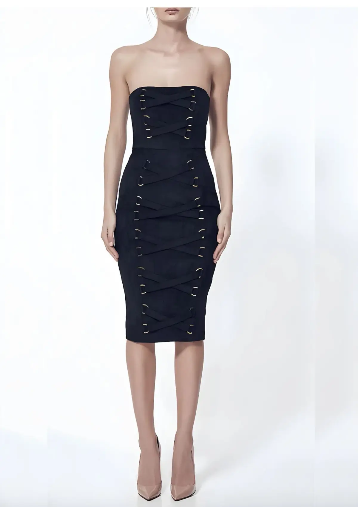 Misha Petra Dress Black Size 8 - Image 2