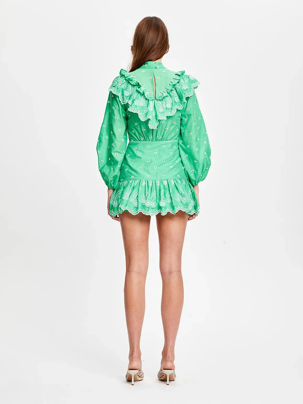 Alice McCall Love Supreme Mini Dress Fern Size 8 AU - Image 3