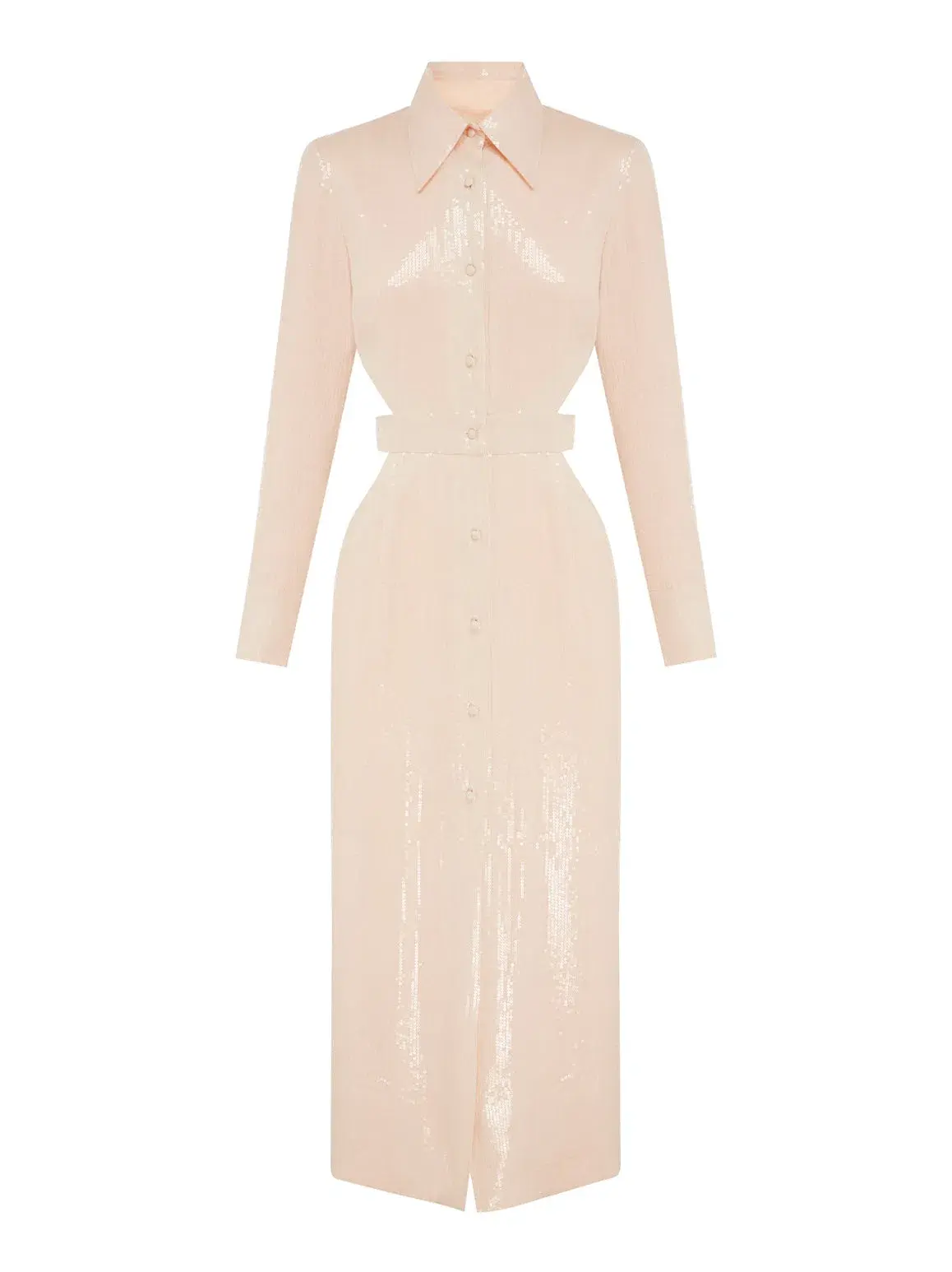 Alice McCall Night Sky Trench Dress Chai Latte Size 10 AU - Image 4