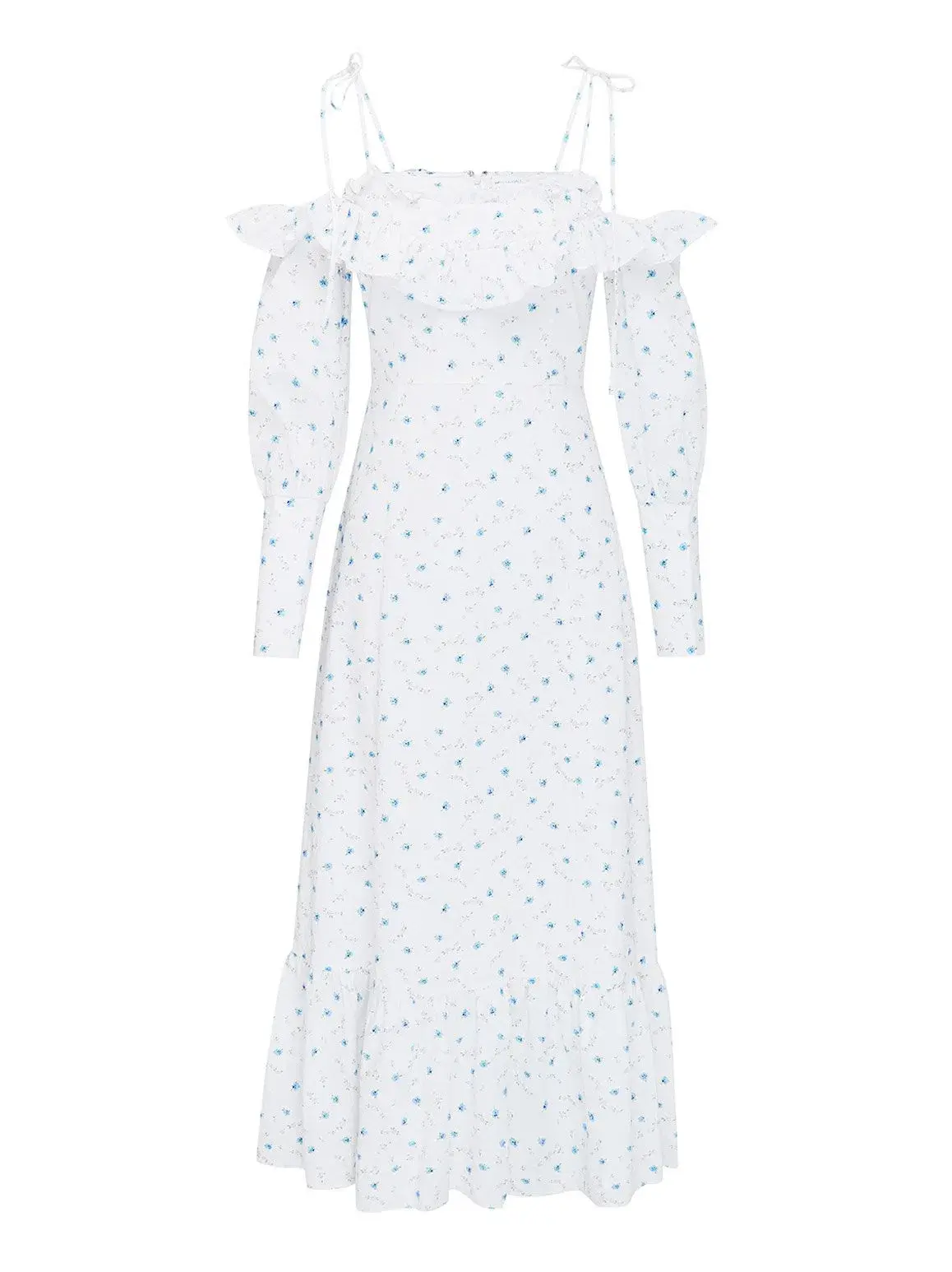 Alice McCall Limonata Midi Dress Porcelain Size 12 - Image 4