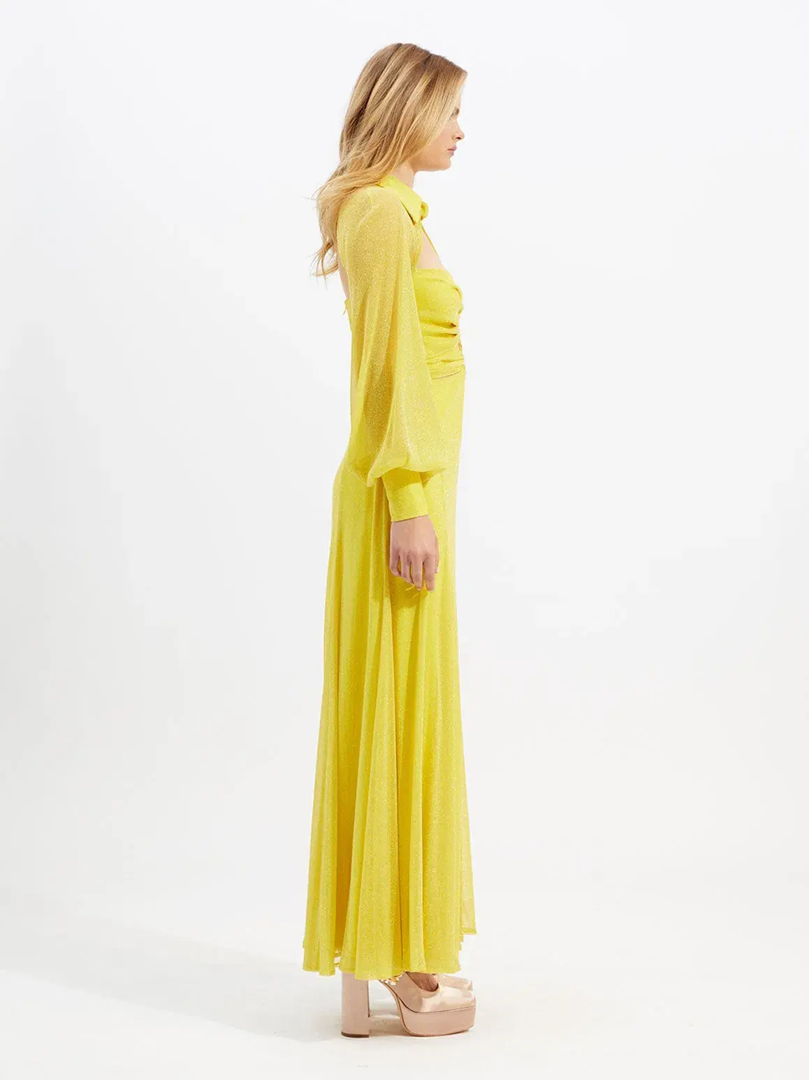 Alice McCall Sunset Kiss Midi Dress in Mango Size 12 - Image 2