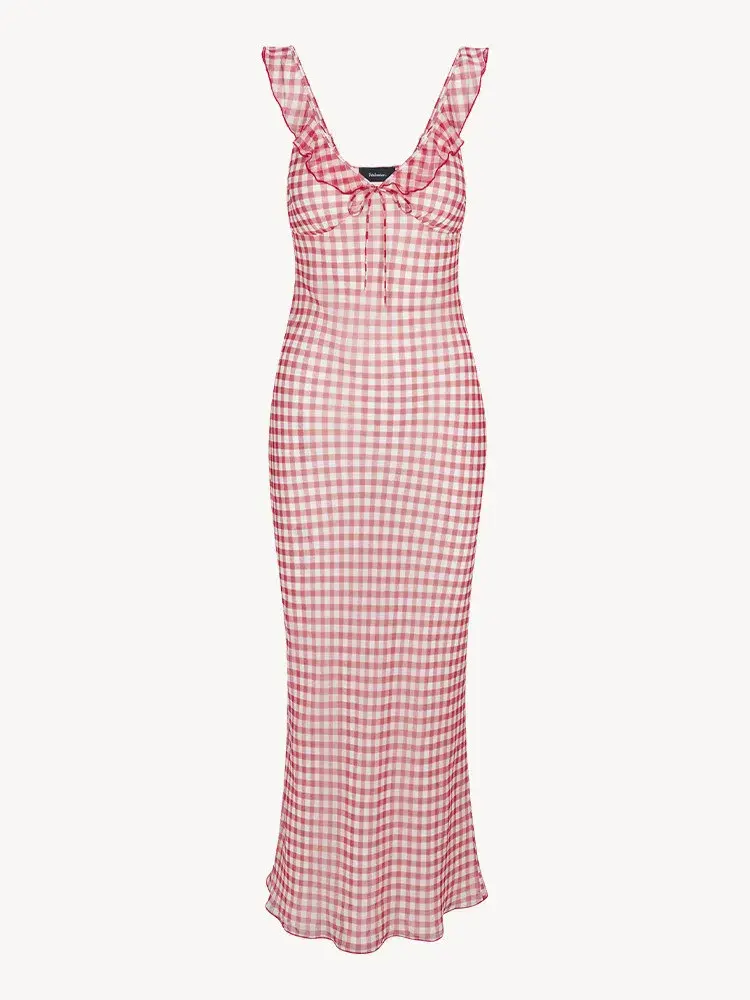 Realisation Par The Heidi Rouge Gingham Size AU 6 for rent on The Volte - main image