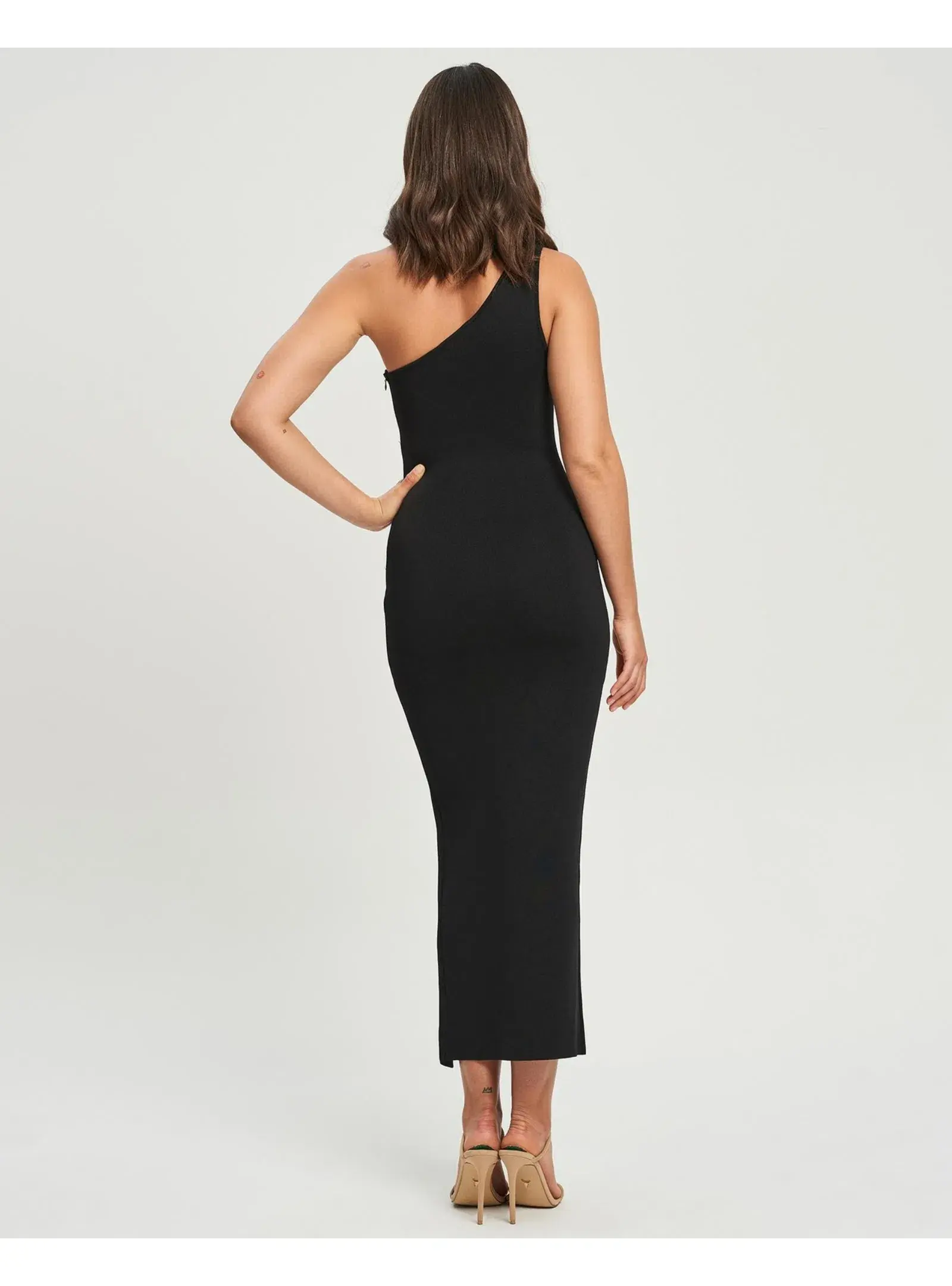Tussah Nella Knit Dress in Black Size AU 10 - Image 3