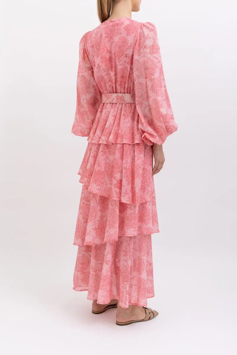 Kate Ford Lucien Layered Gown Eden Size 10  - Image 3