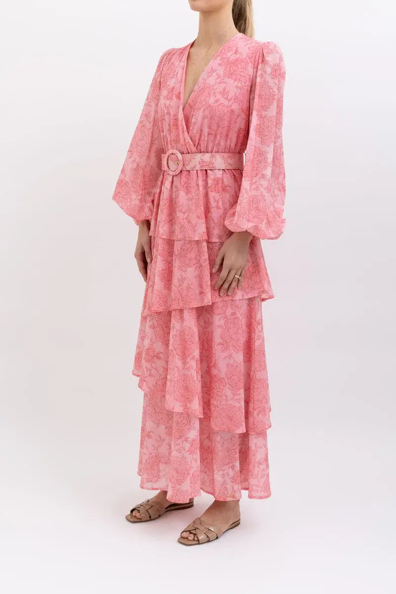 Kate Ford Lucien Layered Gown Eden Size 10  - Image 2