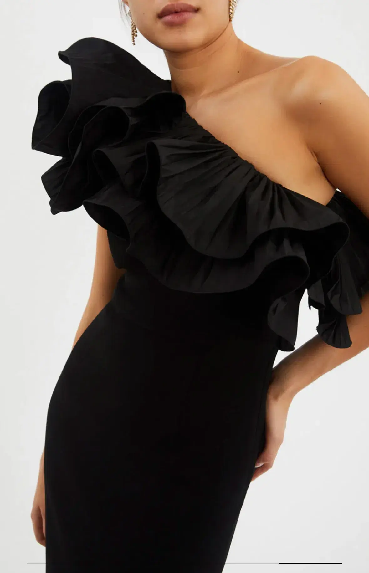 Rebecca Vallance Chloe Gown Black Size 10  - Image 2