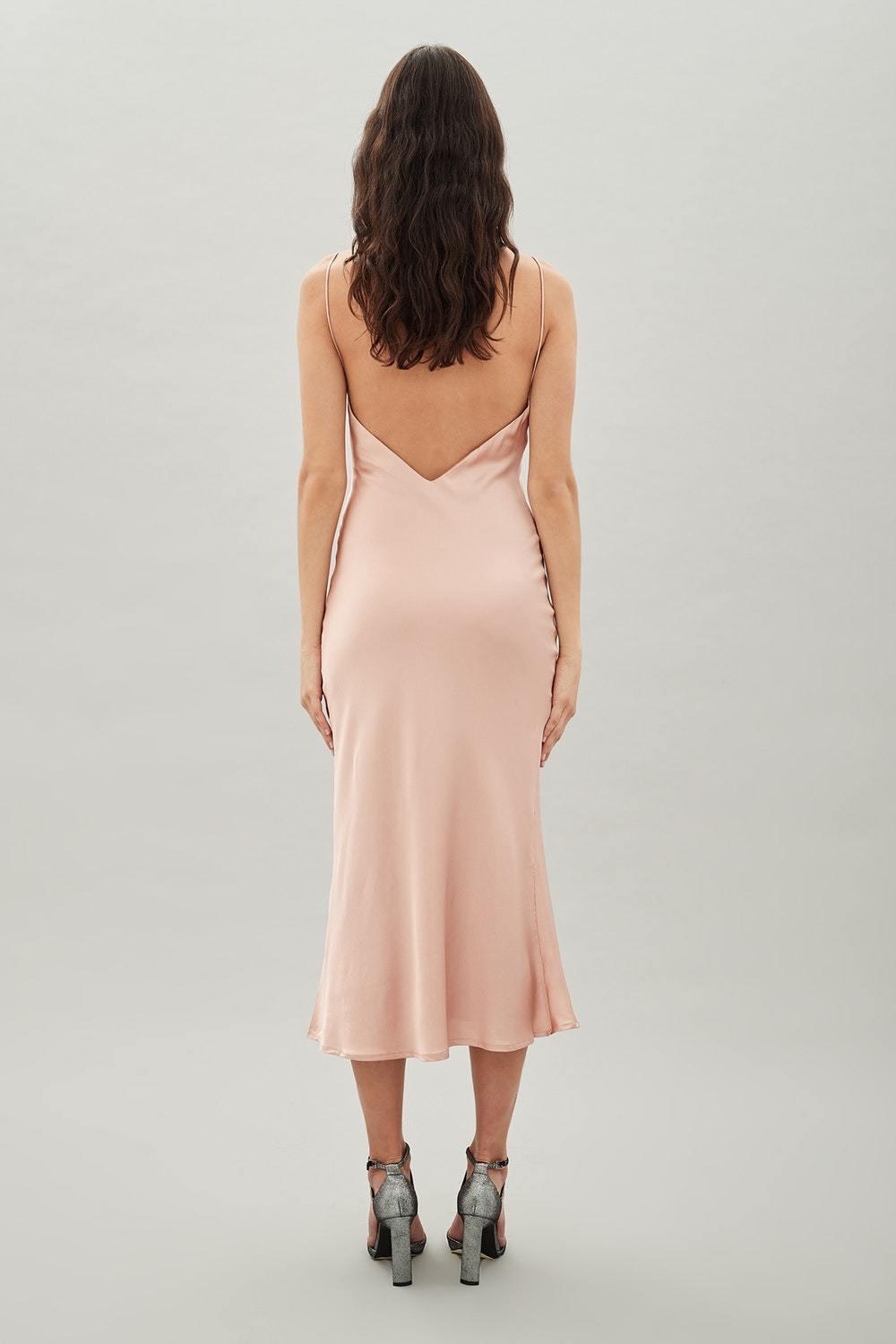 Hansen and Gretel Demi Slip Dress Blush Size 6 - Image 3