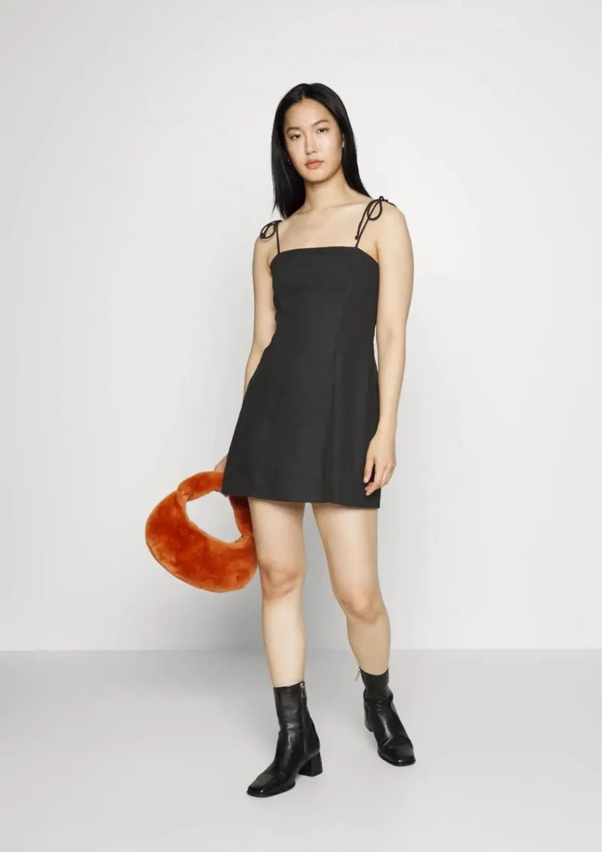 Faithfull The Brand Ysla Mini Dress Black Size S / AU 8 - Image 1