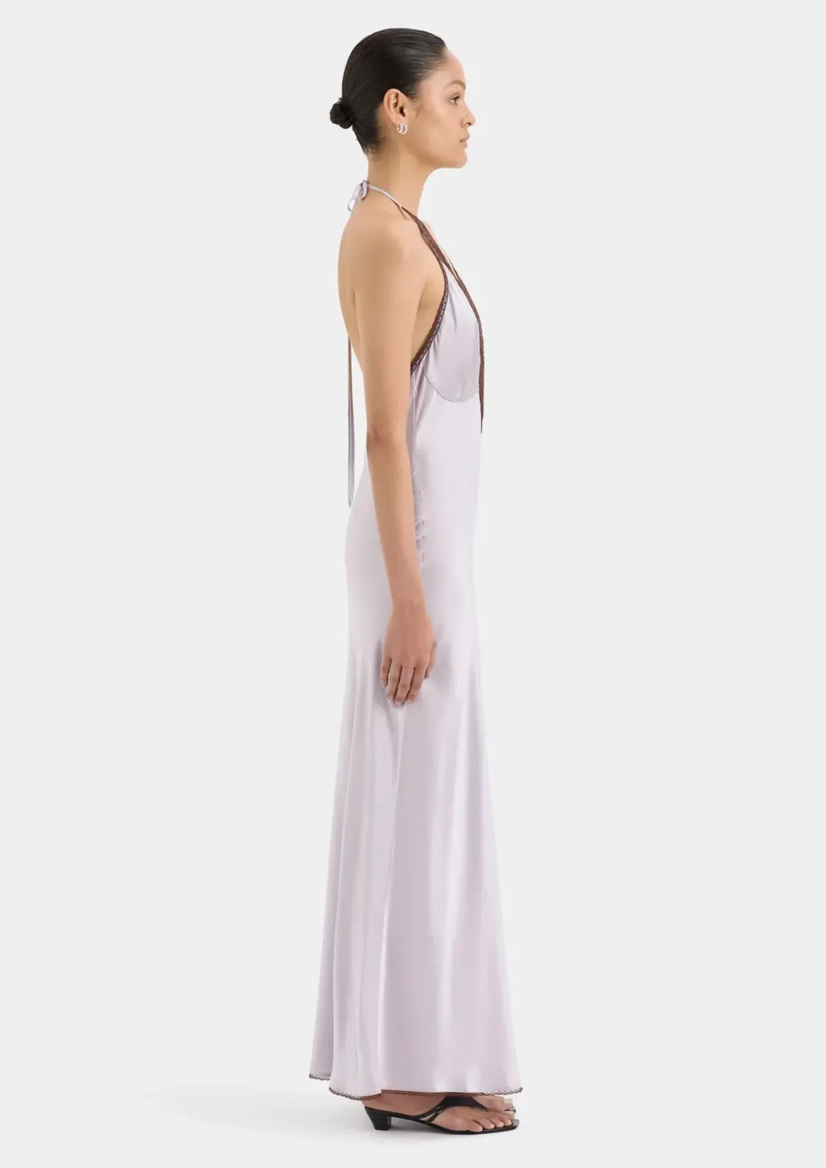 Sir The Label Aries Halter Dress Lilac Size 0/ AU 6 - Image 2