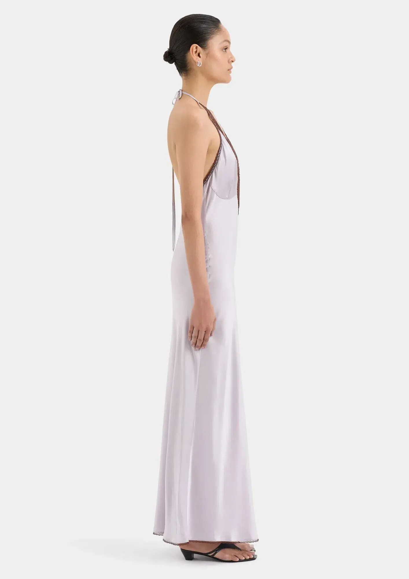 Sir The Label Aries Halter Dress Lilac Size 0/ AU 6 - Image 2