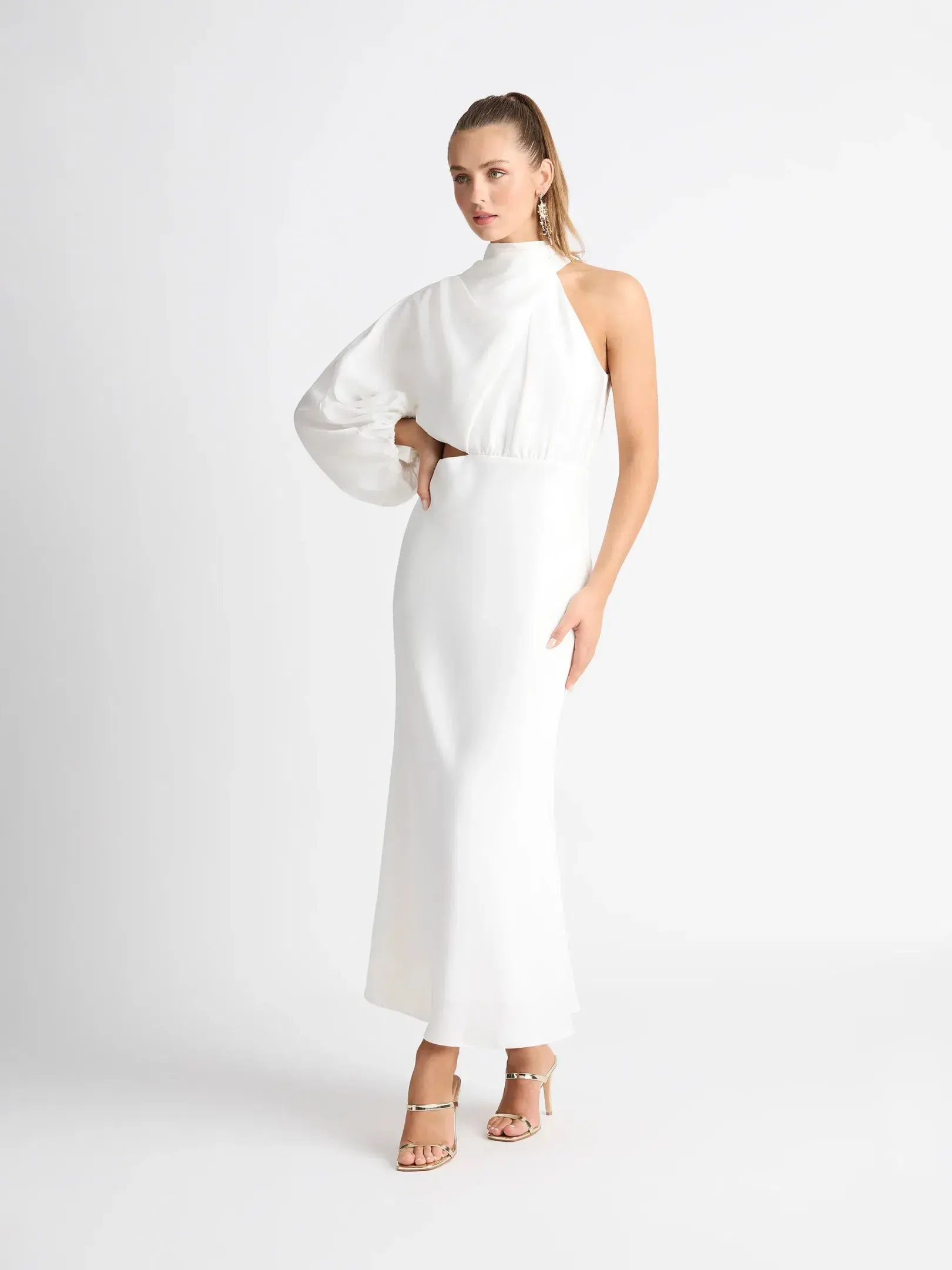 Sheike Olivia Maxi Dress White Size 14 - Image 1