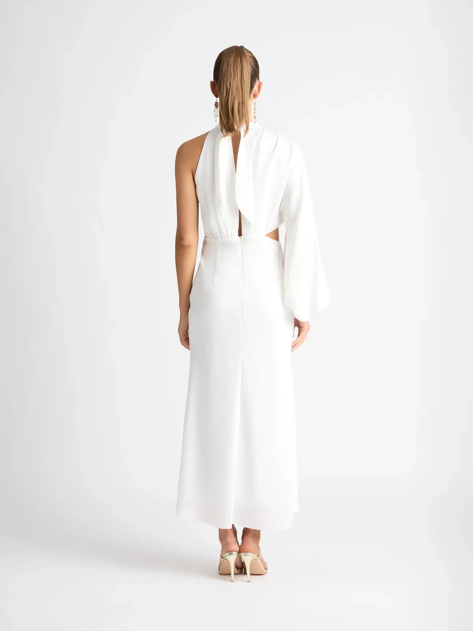 Sheike Olivia Maxi Dress White Size 14 - Image 2