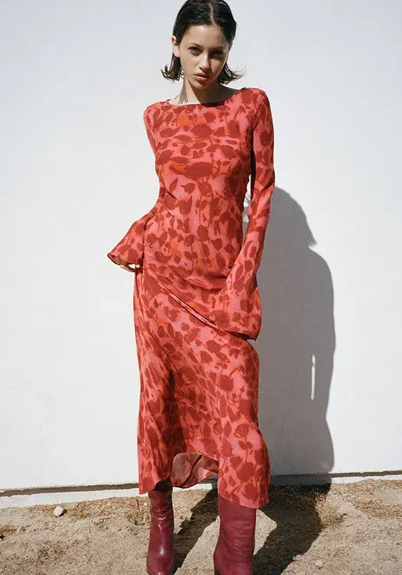 Realisation Par The Gia Dress in Havana Size XL/ AU 14 - Image 3