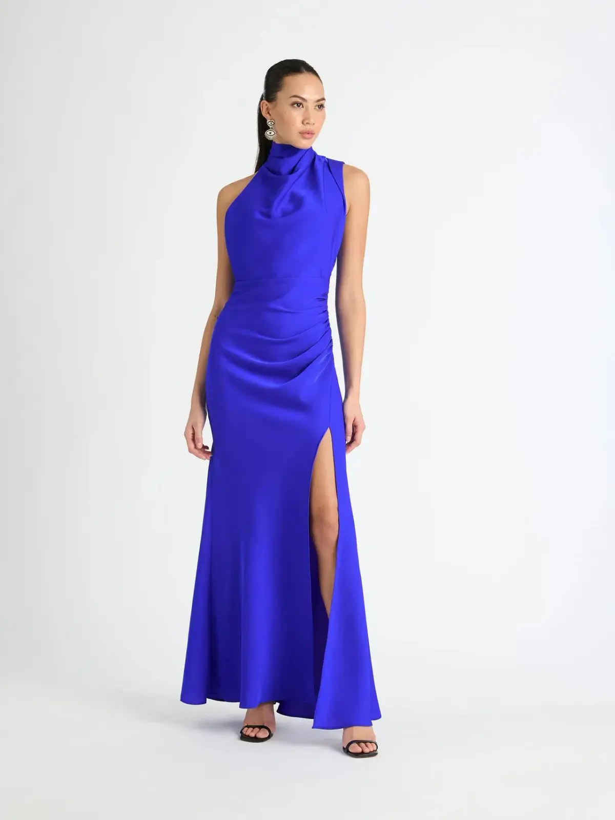 Sheike Venus Maxi Dress Cobalt Blue Size 16 - Image 1