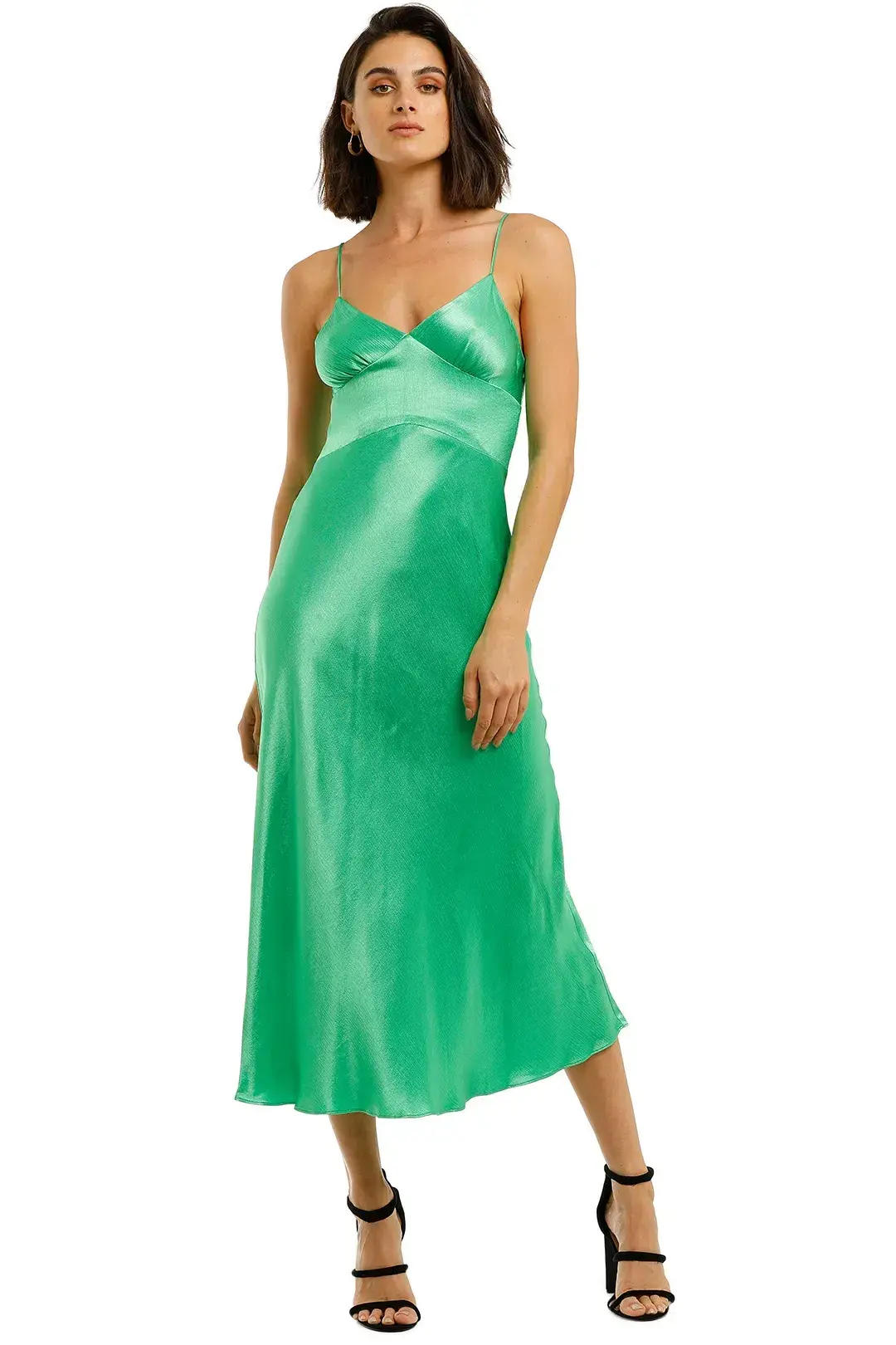 Bec & Bridge Loren Midi Dress Green Size 10 - Image 2