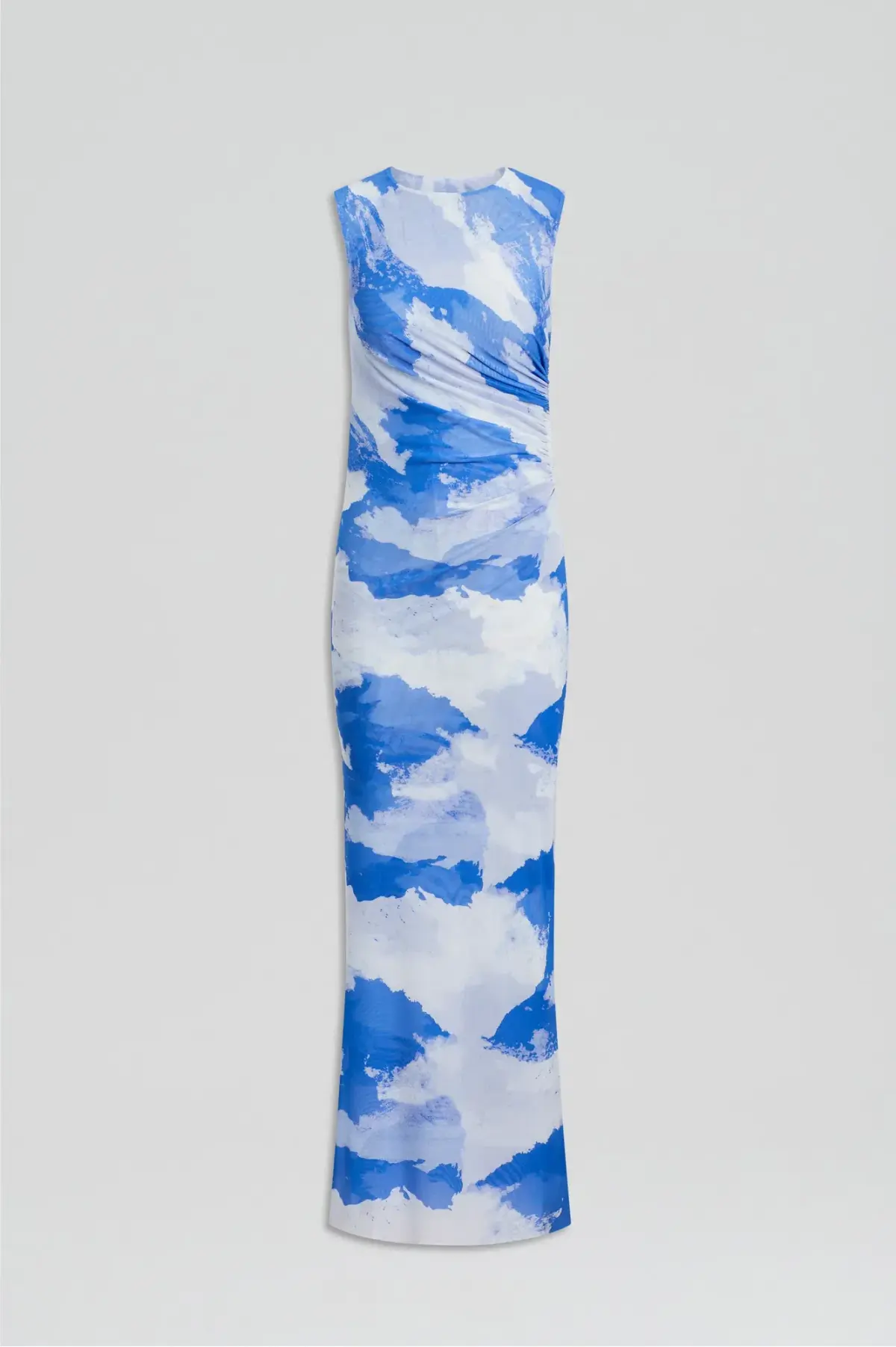 Scanlan Theodore Italian Cloud Print Dress Print Size 10 - Image 4