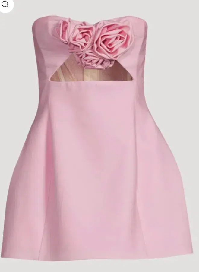 Yojani Boutique Valencia Dress - Baby Pink Size XS/6 - Image 3