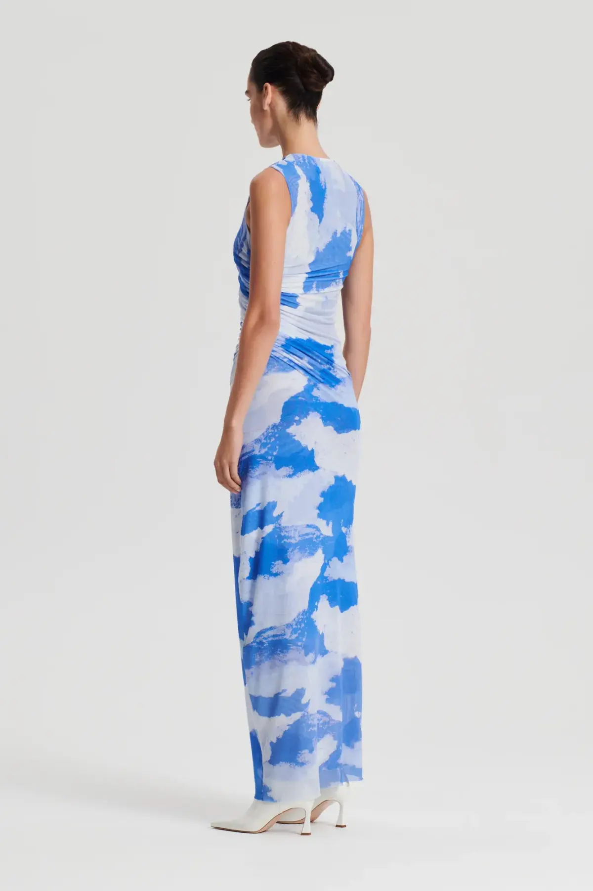 Scanlan Theodore Italian Cloud Print Dress Print Size 12  - Image 2