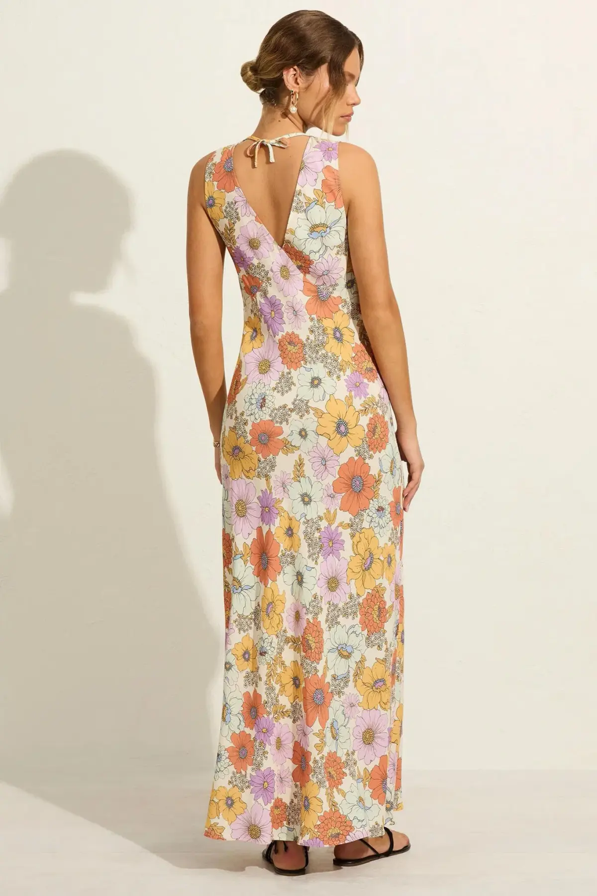 Auguste Lara Maxi Dress Floral Size 12 - Image 2