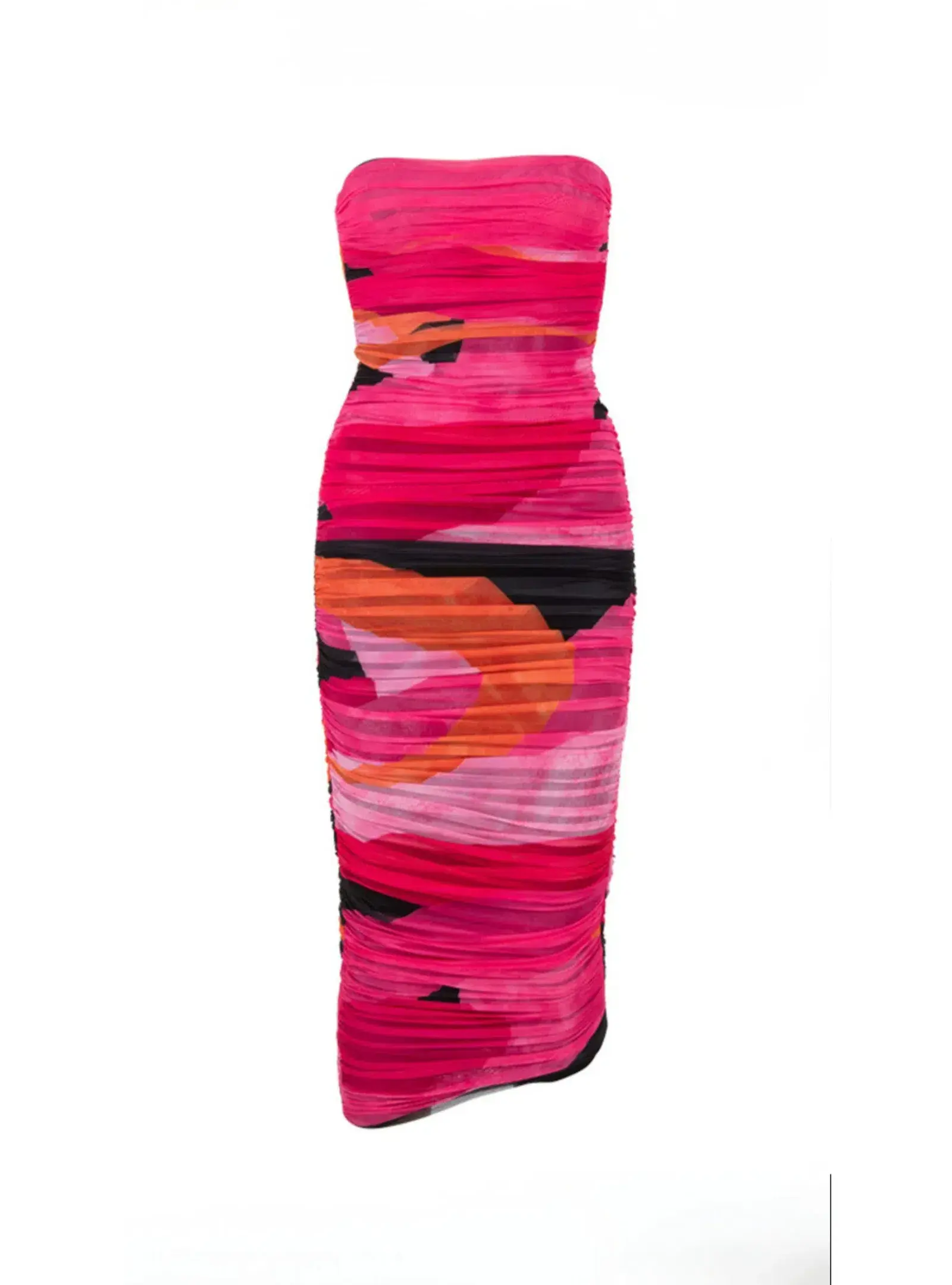 House of CB Sasha Midi Dress Multi Size M / AU 10 - Image 4