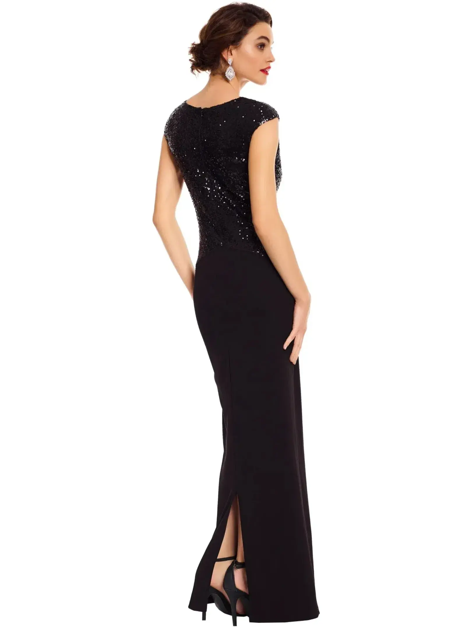Elle Zeitoune Ruby Dress Black Size AU 8 - Image 2