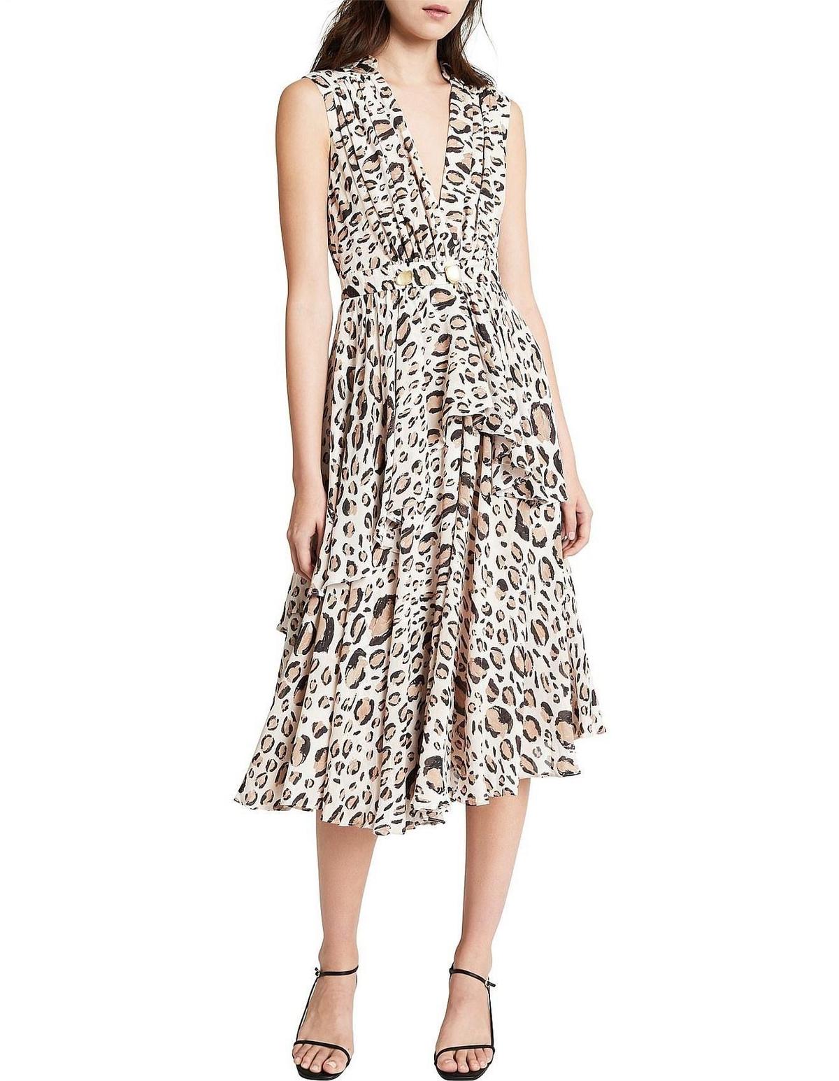 Aje Eliza Dress Print Size 6 - Image 1