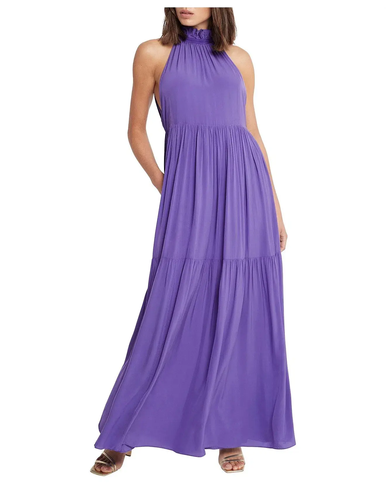 Sass & Bide Cosmic Boy Maxi Dress Purple Size 4  - Image 1