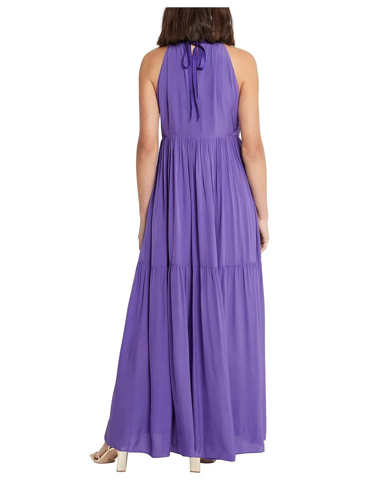 Sass & Bide Cosmic Boy Maxi Dress Purple Size 4  - Image 3