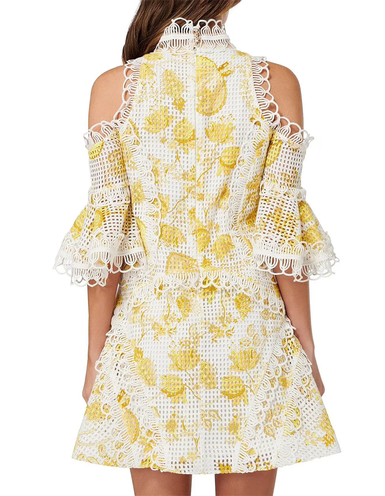 Thurley Chintz Spliced Dress Print Size 6 - Image 3