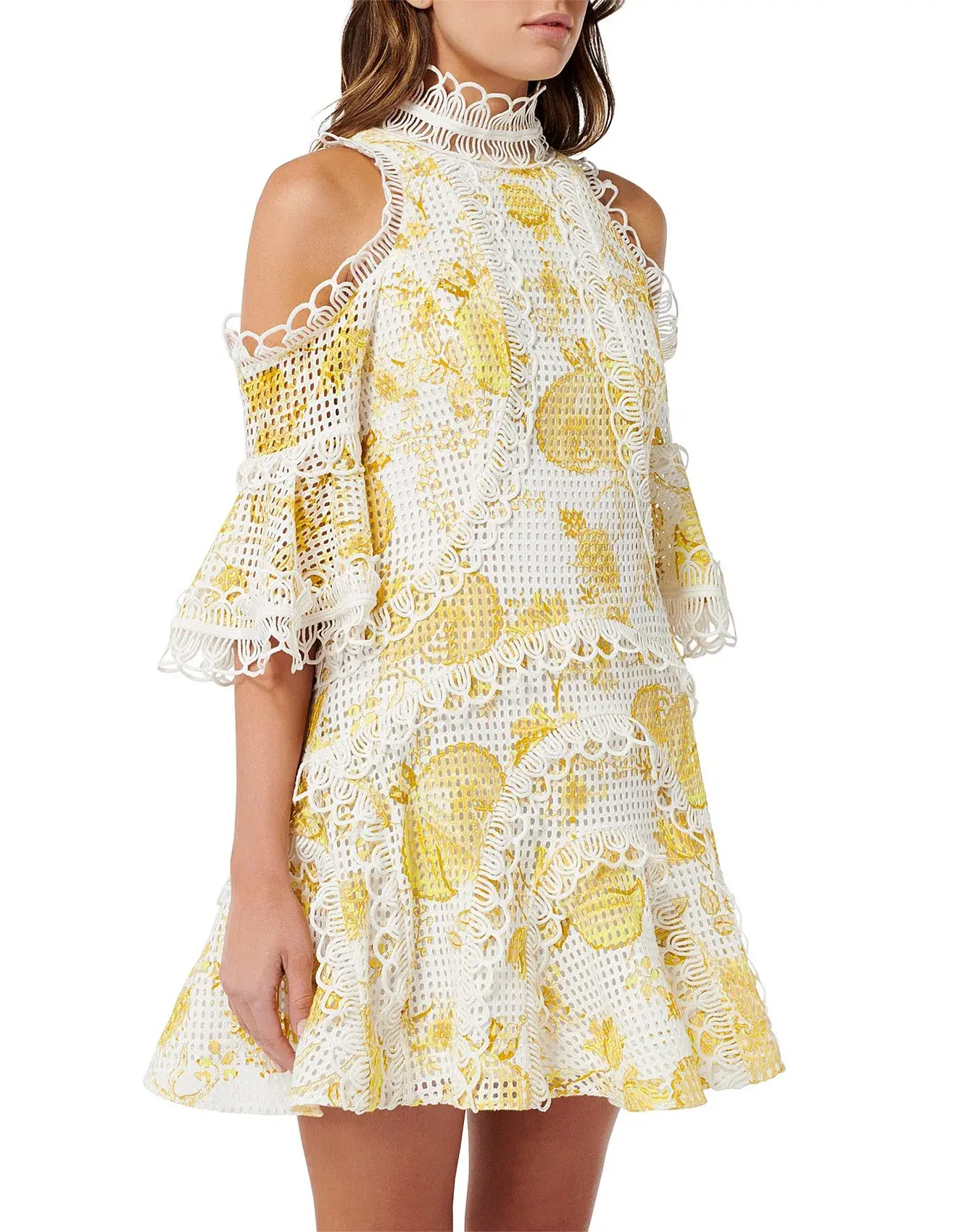 Thurley Chintz Spliced Dress Print Size 6 - Image 2
