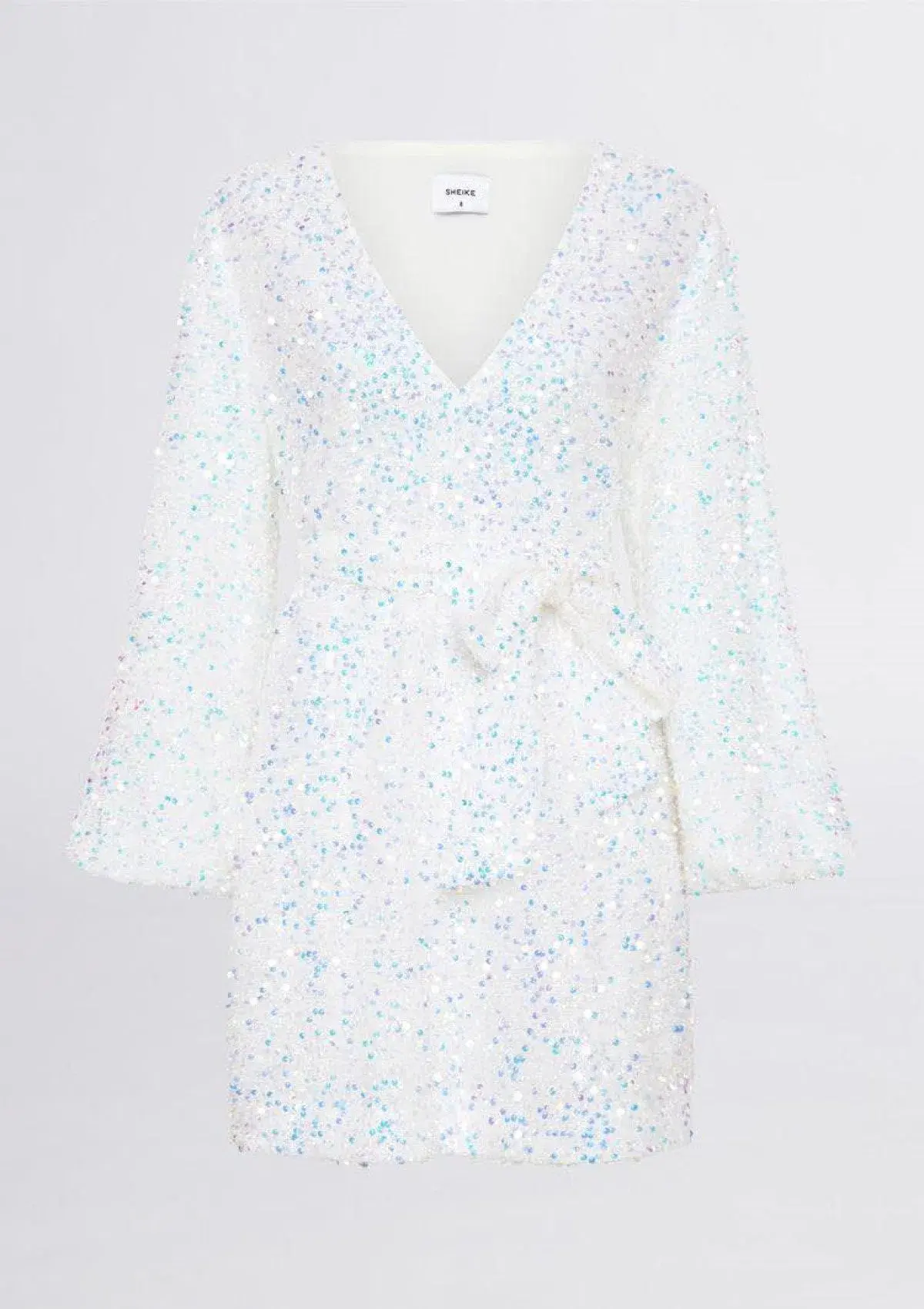 Sheike Xanadu Mini Dress White Size 14 - Image 5