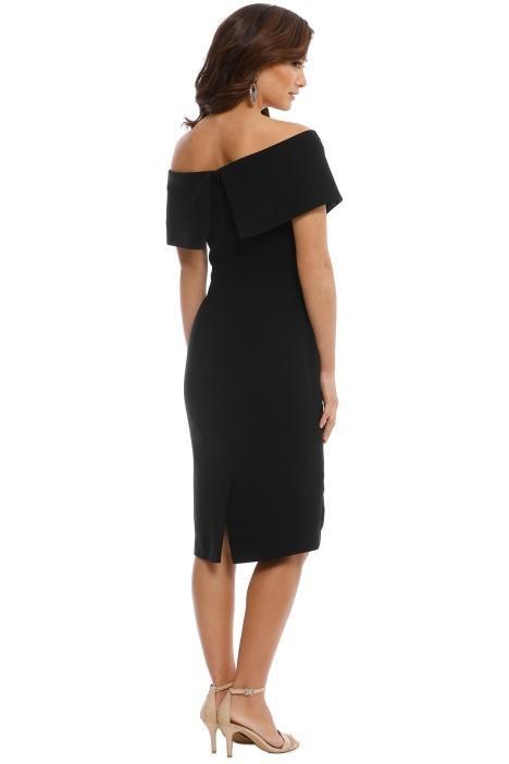 Carla Zampatti Sabrina Sheath Dress Black Size 10 - Image 3