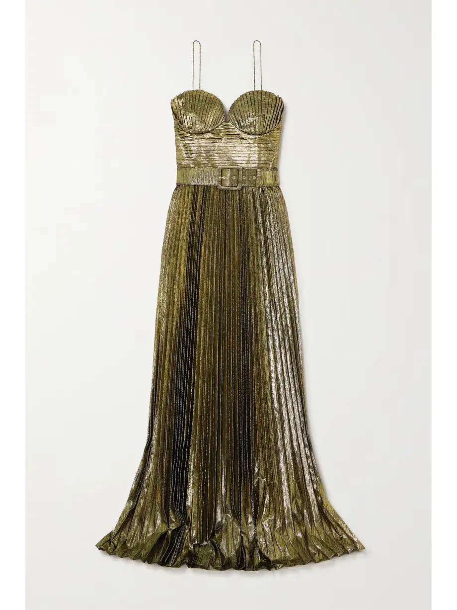 Rebecca Vallance Josie Gown in Metallic Size 14 - Image 5