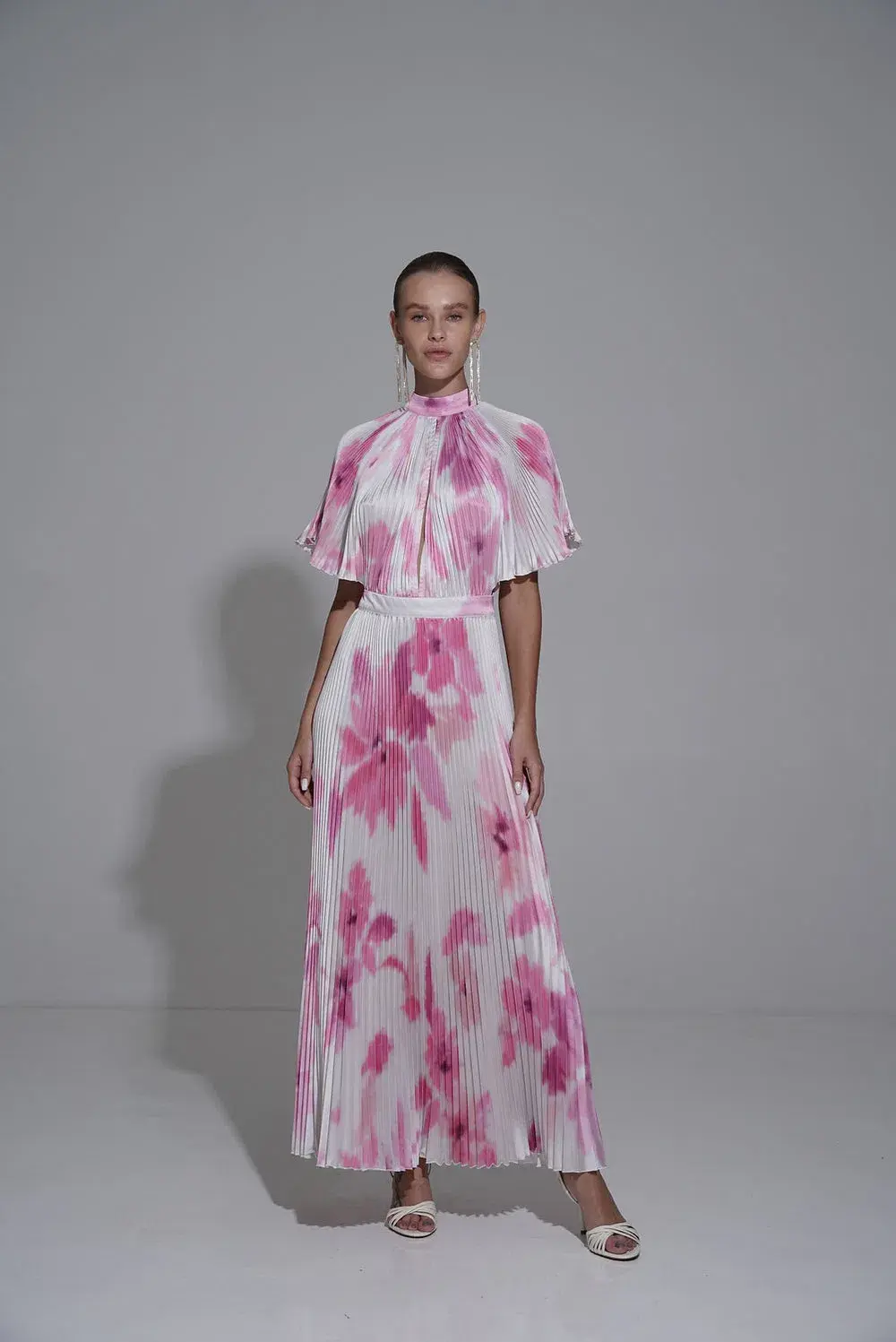 L'Ideé Elite Gown Jardin Floral Print Size 10 - Image 1