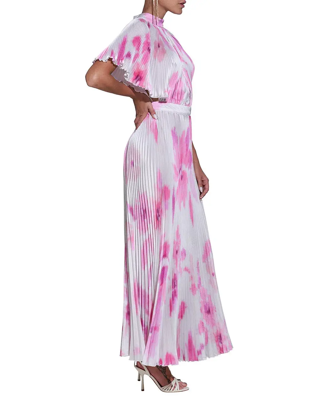 L'Ideé Elite Gown Jardin Floral Print Size 10 - Image 2