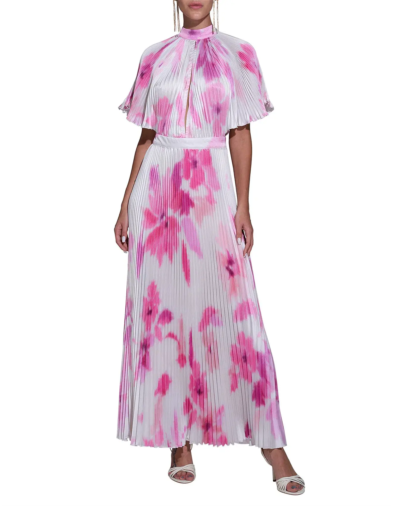 L'Ideé Elite Gown Jardin Floral Print Size 10 - Image 4