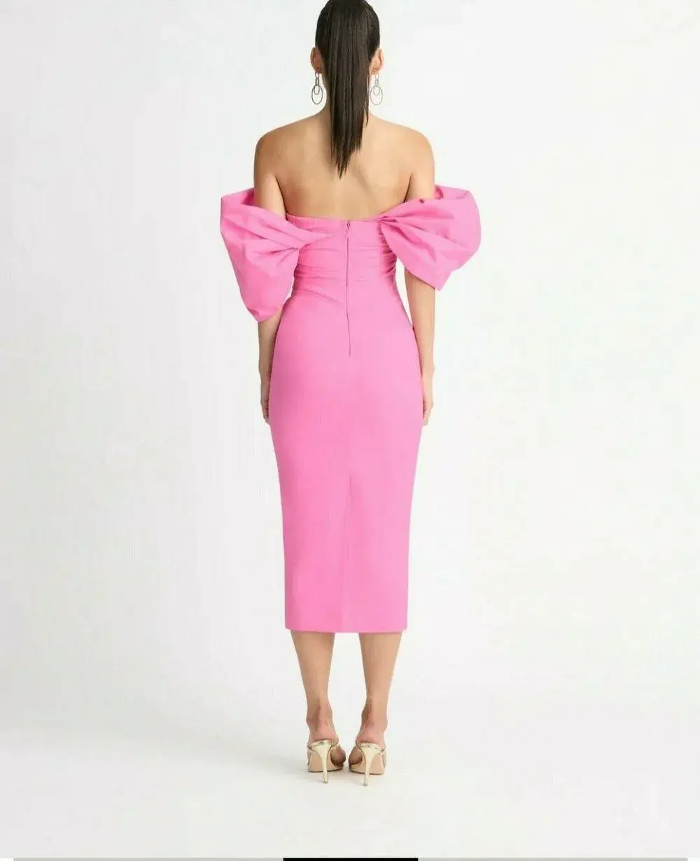 Sheike Ever After Midi Dress Pink Size 16 - Image 2