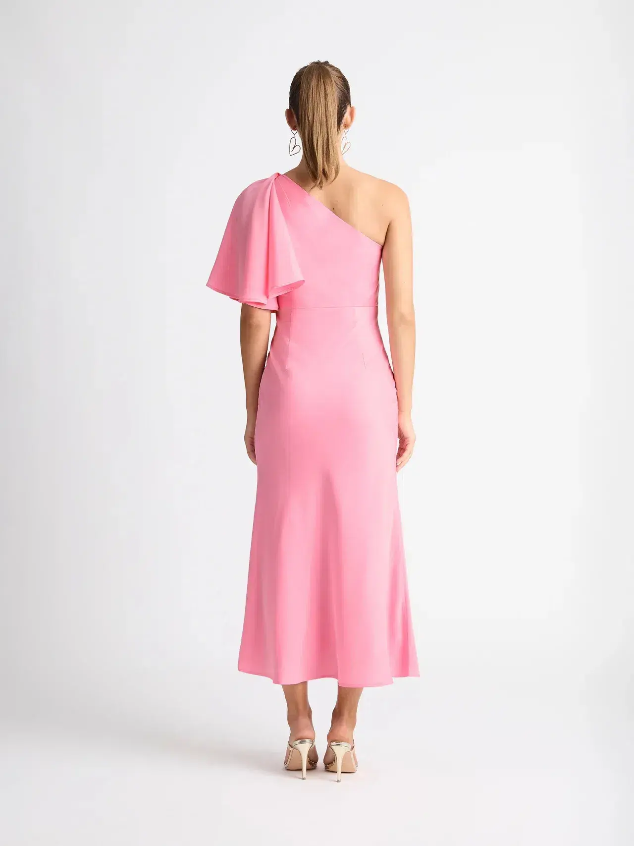 Sheike True Love Maxi Dress Candy Pink Size 16 - Image 3