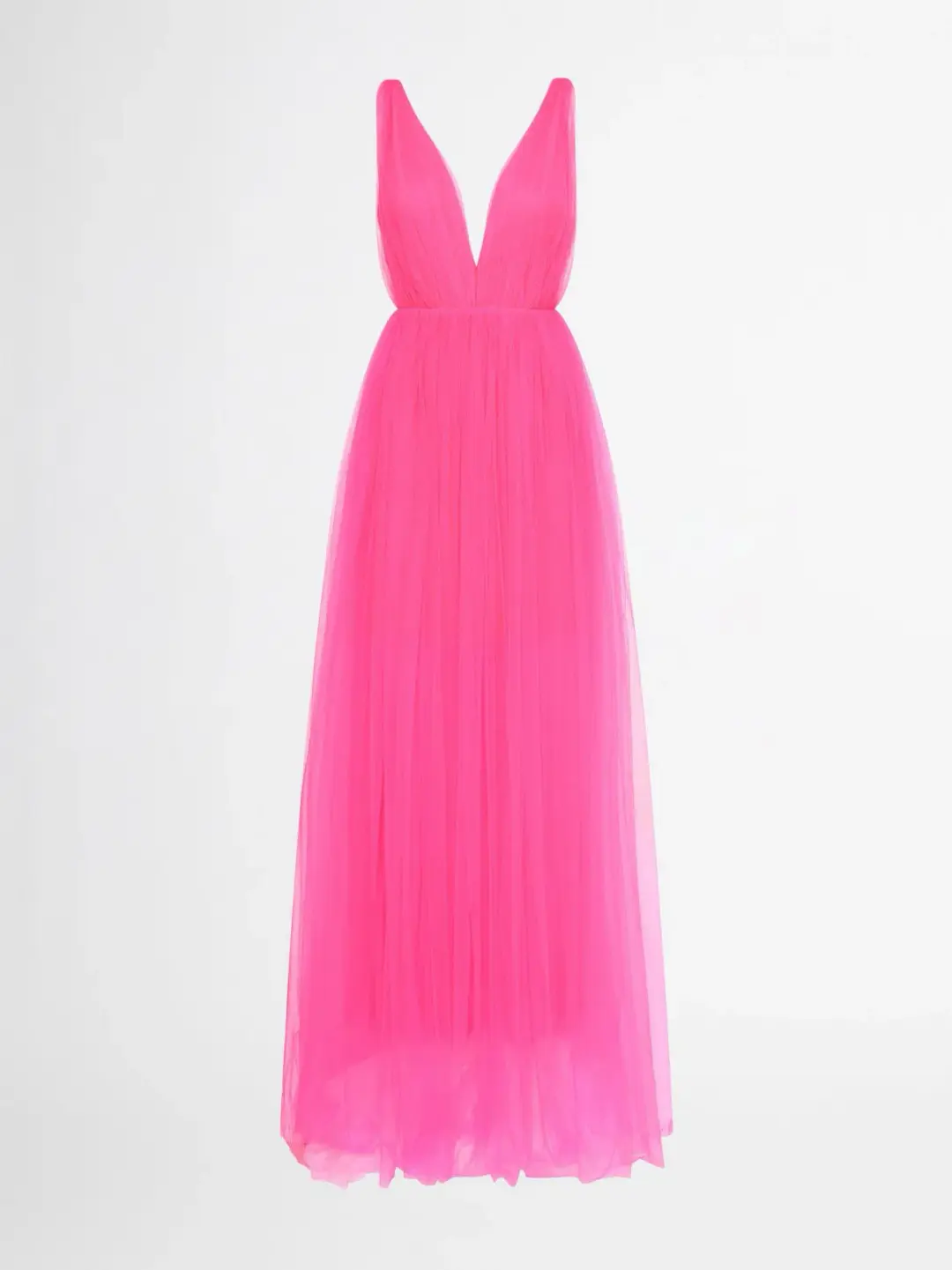Sheike Imogen Maxi Dress Neon Pink Size 16 for rent on The Volte - main image